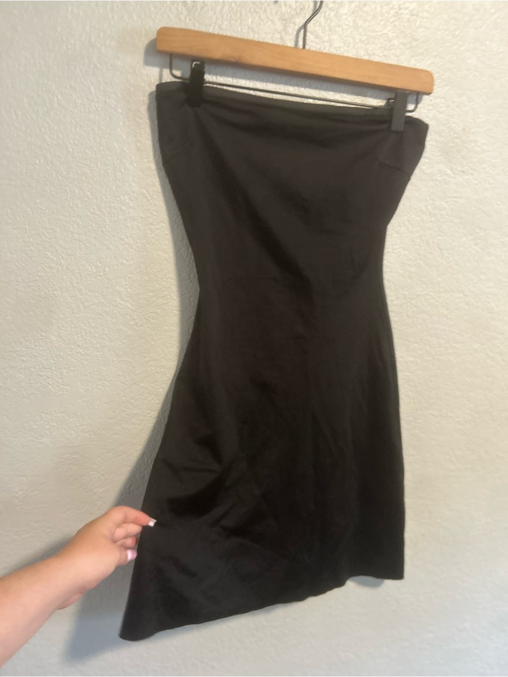 SPANX strapless mini dress